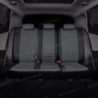 Чехлы Автопилот Алькантара Ромб на Москвич 3 (2022+) Чехлы Автопилот Алькантара Ромб на Москвич 3 (2022+)