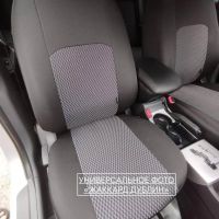 Чехлы Жаккард на Hyundai Getz 2002-2011 г.в. Чехлы Жаккард на Hyundai Getz 2002-2011 г.в.